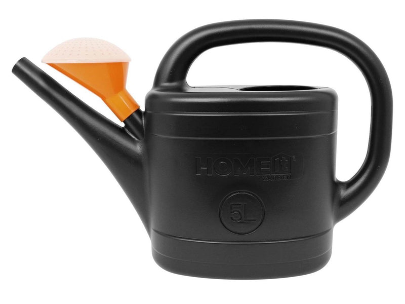 Homeit water jug with shower head 5 liters black