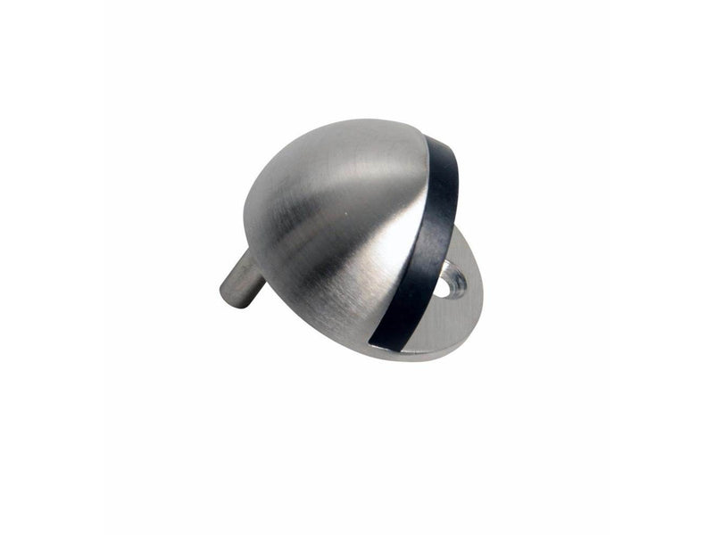 Homeit door stop for floor Ø4.5 x 2.5 cm brushed steel
