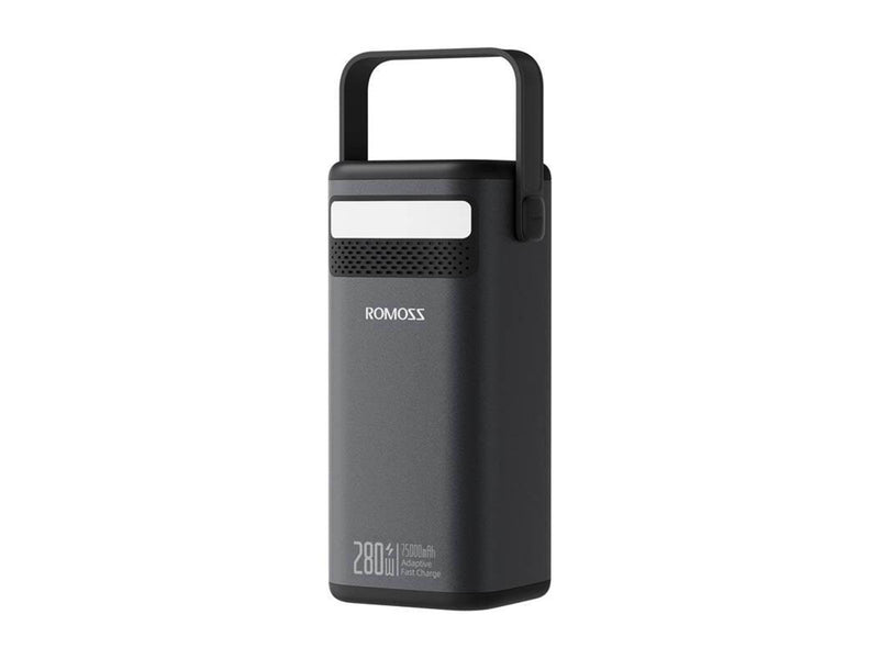 ROMOSS Powerbank PMT75-DC 75000mAh 280W 240Wh (black) Powerbank (Akku) - schwarz
