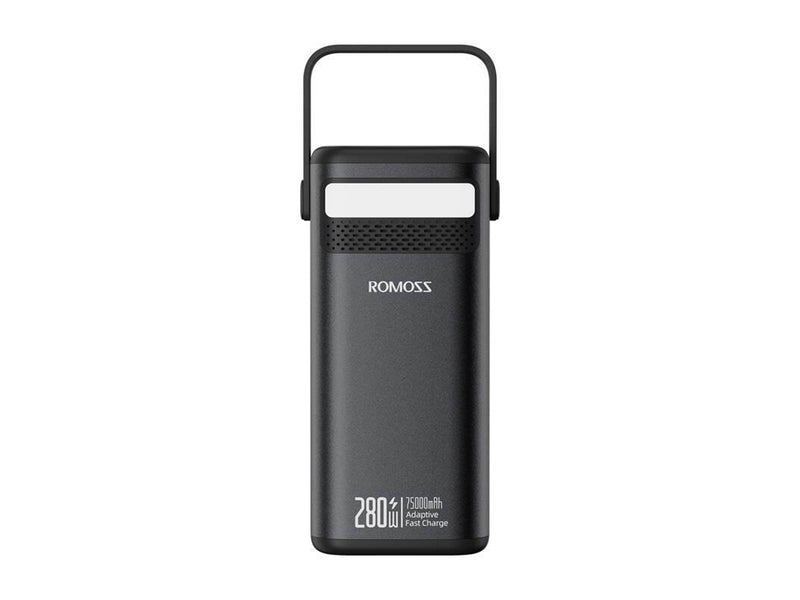 ROMOSS Powerbank PMT75-DC 75000mAh 280W 240Wh (black) Powerbank (Akku) - schwarz