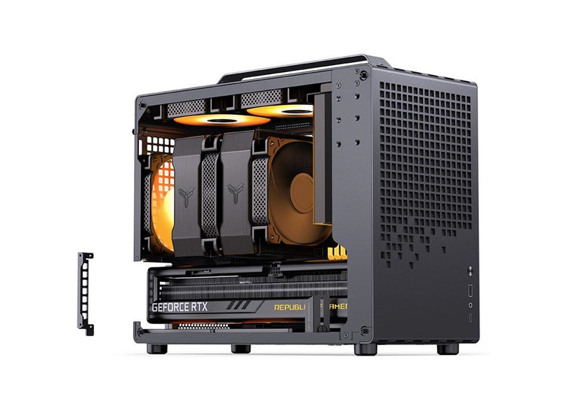 Jonsbo Z20 Black - Gehäuse - Minitower - Schwarz