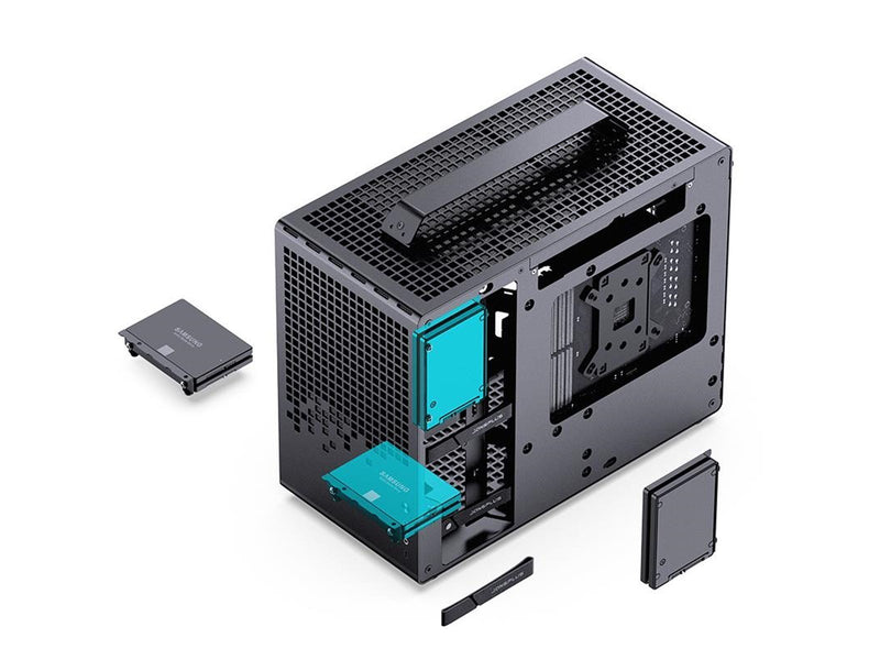 Jonsbo Z20 Black - Gehäuse - Minitower - Schwarz