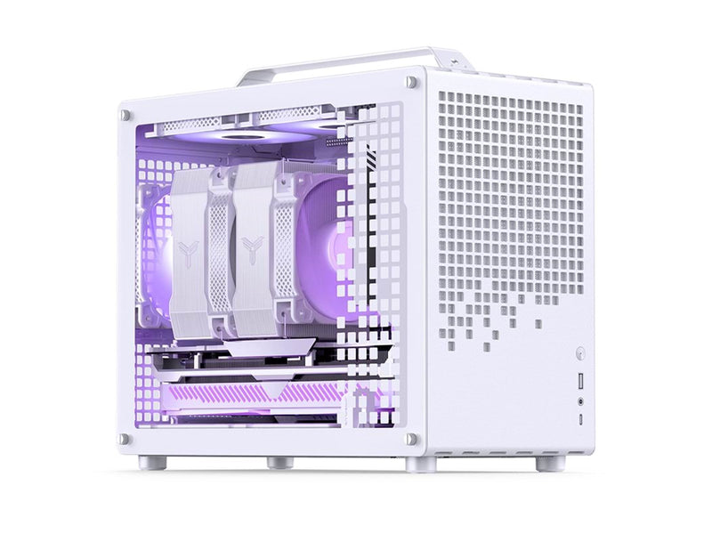 Jonsbo Z20 Micro-ATX White - Gehäuse - Minitower - Weiß