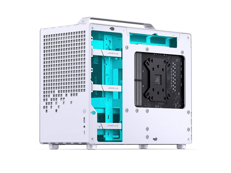 Jonsbo Z20 Micro-ATX White - Gehäuse - Minitower - Weiß