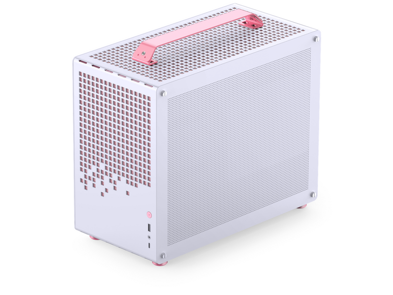 Jonsbo Z20 White/Pink - Gehäuse - Minitower - Weiß