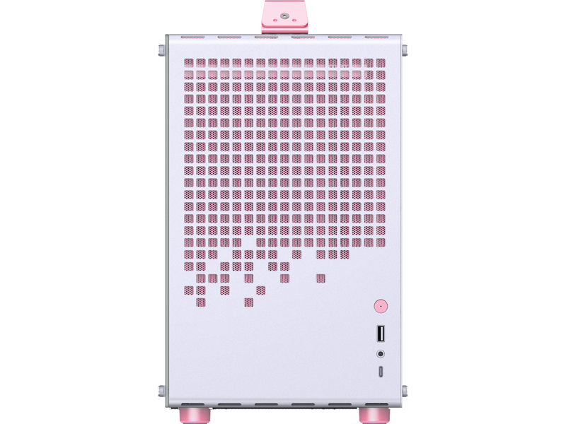 Jonsbo Z20 White/Pink - Gehäuse - Minitower - Weiß