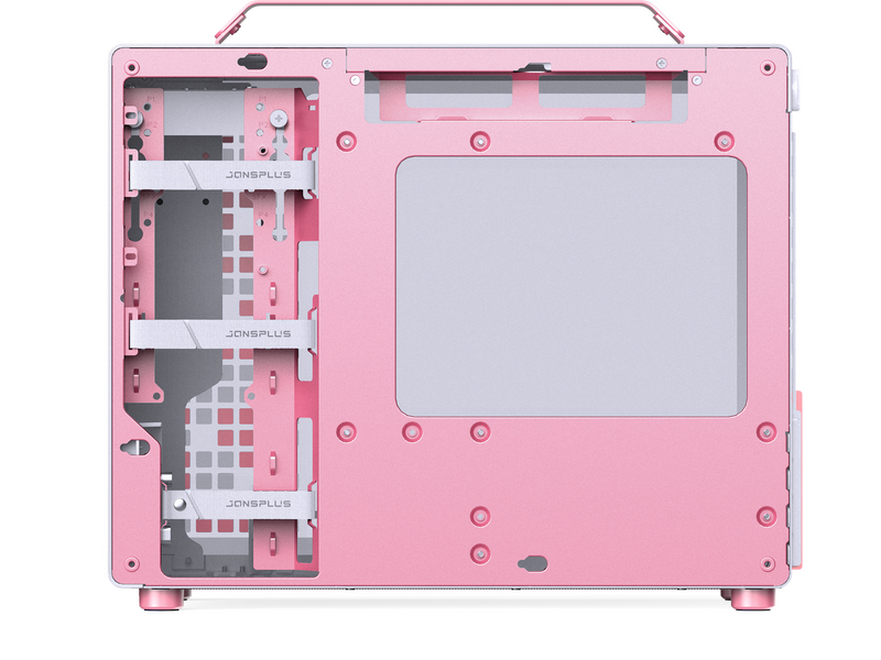 Jonsbo Z20 White/Pink - Gehäuse - Minitower - Weiß