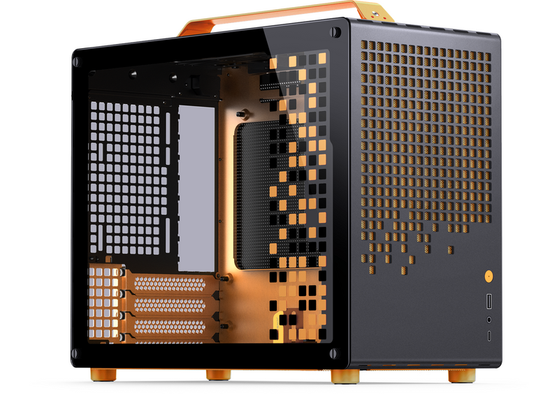 Jonsbo Z20 Black/Orange - Gehäuse - Minitower - Orange