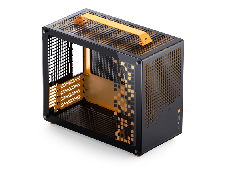 Jonsbo Z20 Black/Orange - Gehäuse - Minitower - Orange