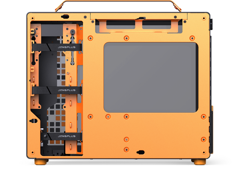 Jonsbo Z20 Black/Orange - Gehäuse - Minitower - Orange