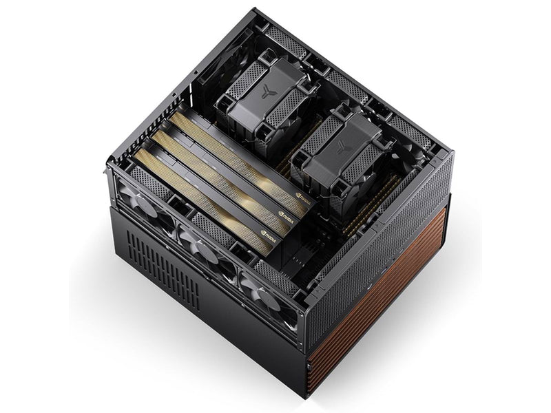 Jonsbo N5 Black - Gehäuse - Cube - Schwarz