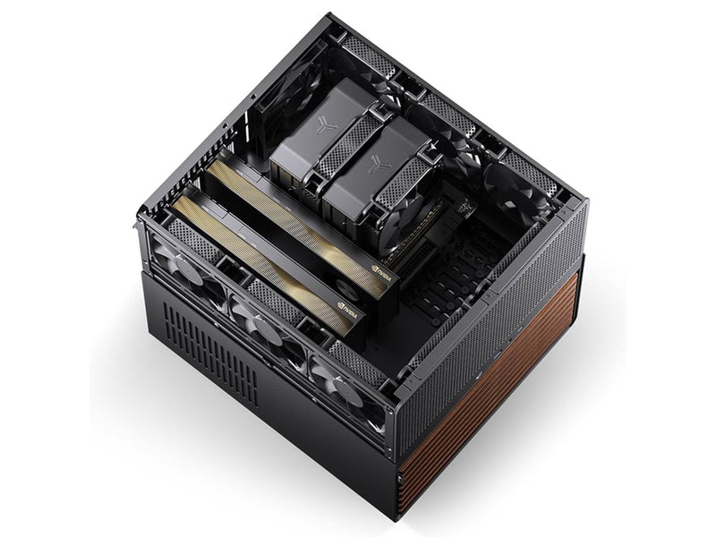 Jonsbo N5 Black - Gehäuse - Cube - Schwarz