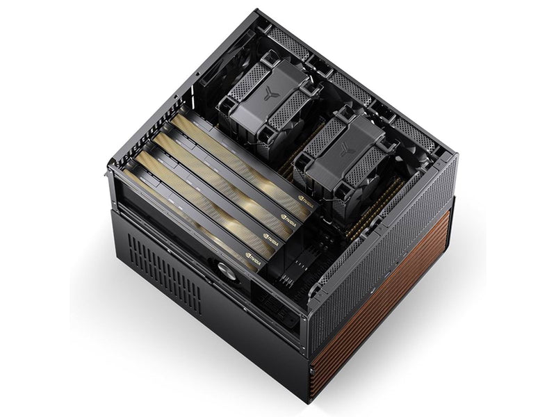 Jonsbo N5 Black - Gehäuse - Cube - Schwarz
