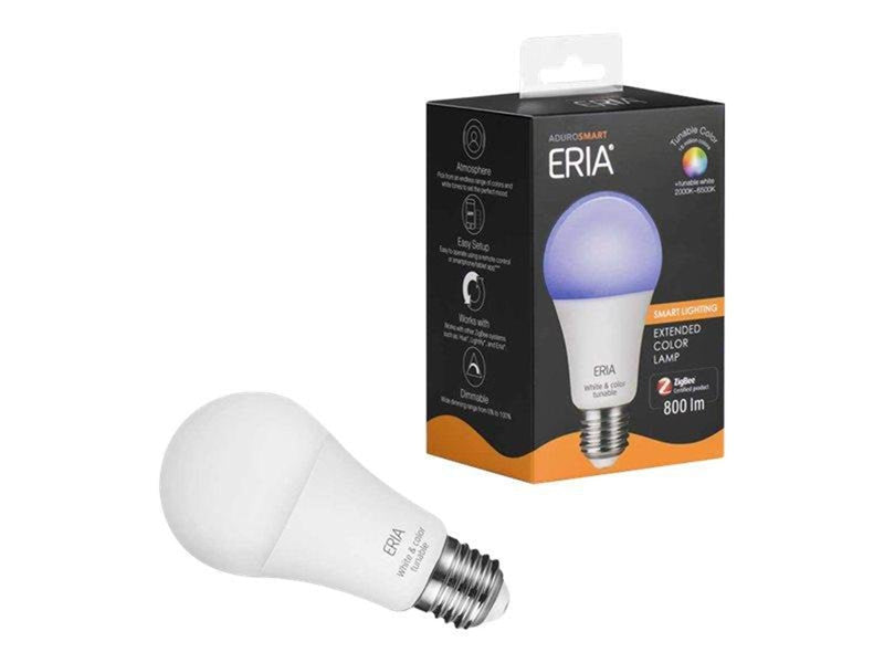 Adurosmart LED-Lampe ZigBee E27 RGB Bulb 16mill. farver 2200-6500k E27