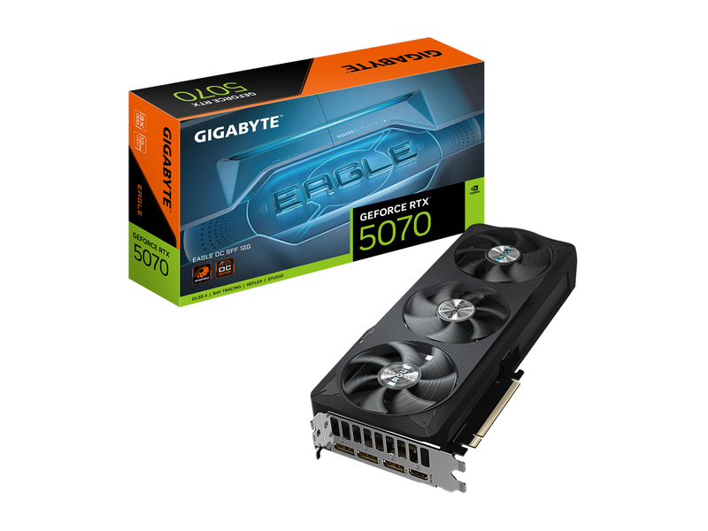 GIGABYTE GeForce RTX 5070 EAGLE OC - 12GB GDDR7 RAM - Grafikkarte