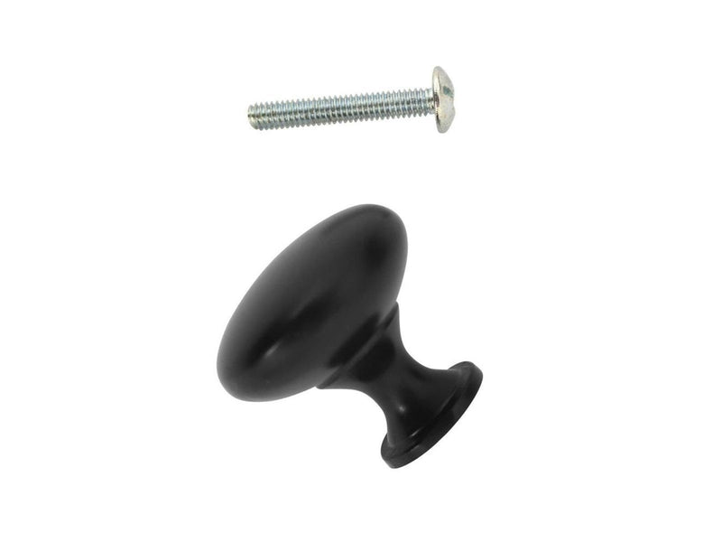 Homeit furniture knob Ø30 x 30 mm matt black