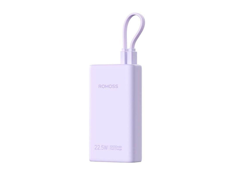 ROMOSS Powerbank PHA10 10000mAh 22.5W (purple) Powerbank (Akku) - Purple - 10000 mAh