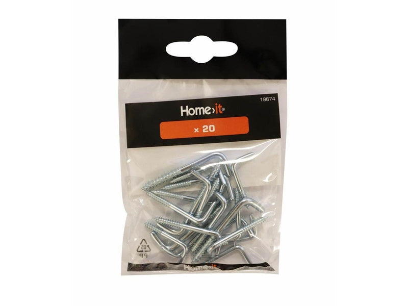Homeit angle screw set with 20 parts galvanized