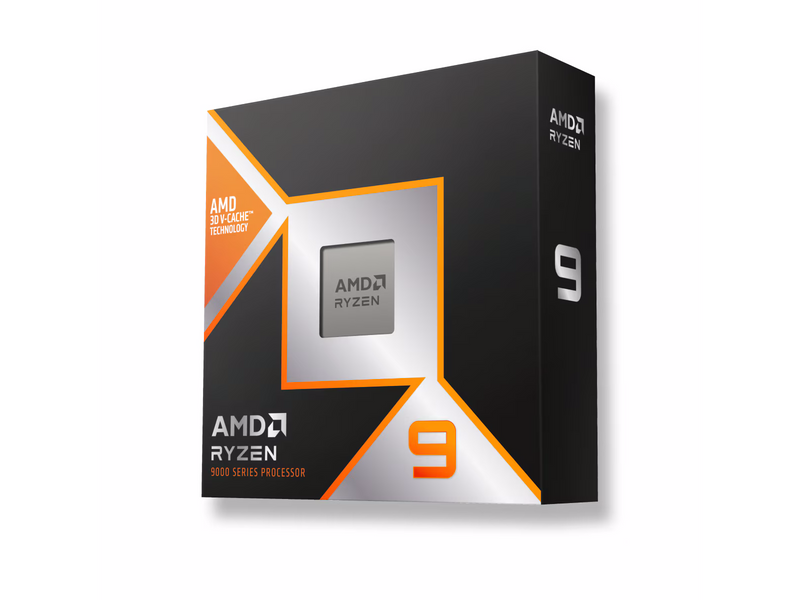 AMD Ryzen 9 9900X3D CPU - 12 Kerne - 4.4 GHz - AMD AM5 - AMD Boxed (ohne Kühler)