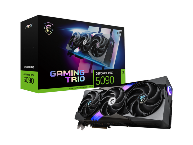 MSI GeForce RTX 5090 GAMING TRIO OC - 32GB GDDR7 RAM - Grafikkarte