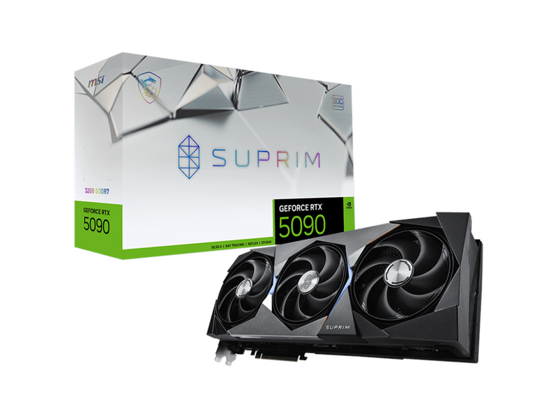 MSI GeForce RTX 5090 SUPRIM SOC - 32GB GDDR7 RAM - Grafikkarte