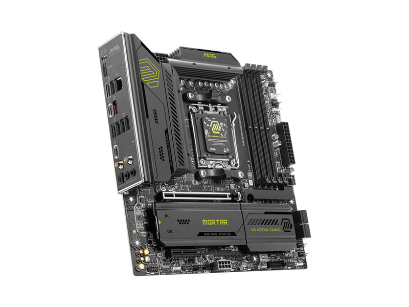 MSI MAG B850M MORTAR WIFI Mainboard - AMD B850 - AMD AM5 socket - DDR5 RAM - Micro-ATX