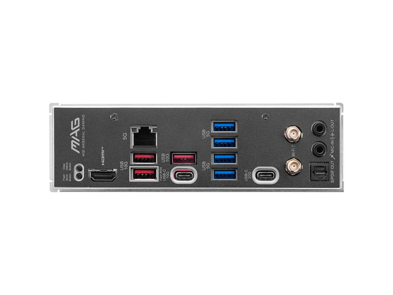 MSI MAG B850M MORTAR WIFI Mainboard - AMD B850 - AMD AM5 socket - DDR5 RAM - Micro-ATX