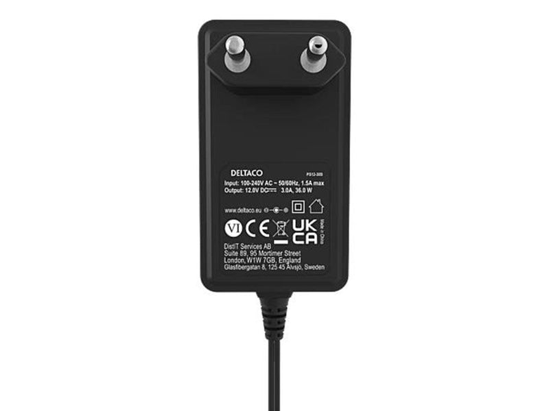 Deltaco PS12-30B Power Adapter/Inverter