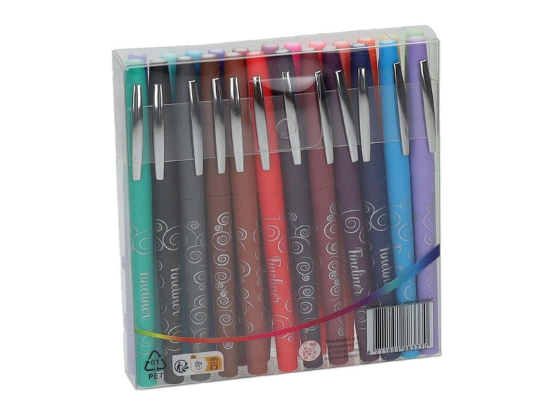 Wins Holland - Fineliners in Luxury Storage Box 24 pcs