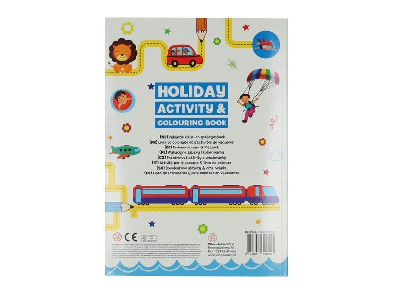 Wins Holland - Holiday Coloring and Activity Book with Stickers