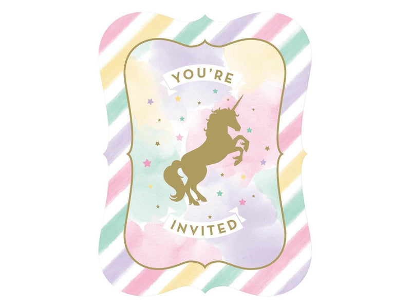 Haza Witbaard - Unicorn Invitations 8pcs.