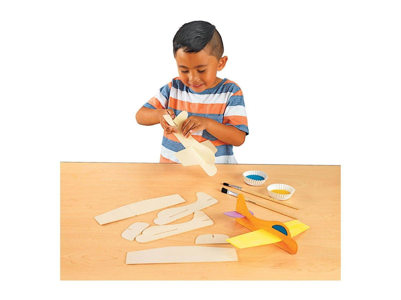 Colorations - Making Wooden Model Airplanes Set of 12
