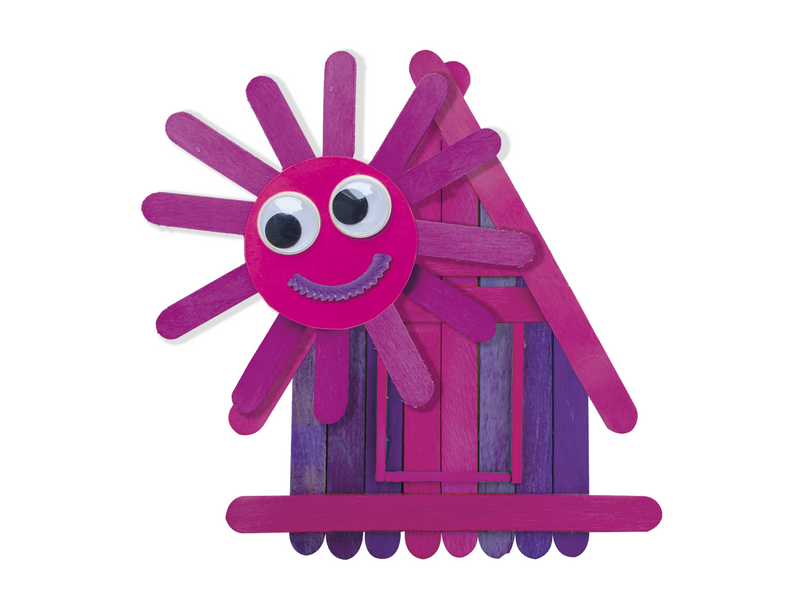 Grafix Giant Craft Box Pink 40x30 cm - 500+ pieces