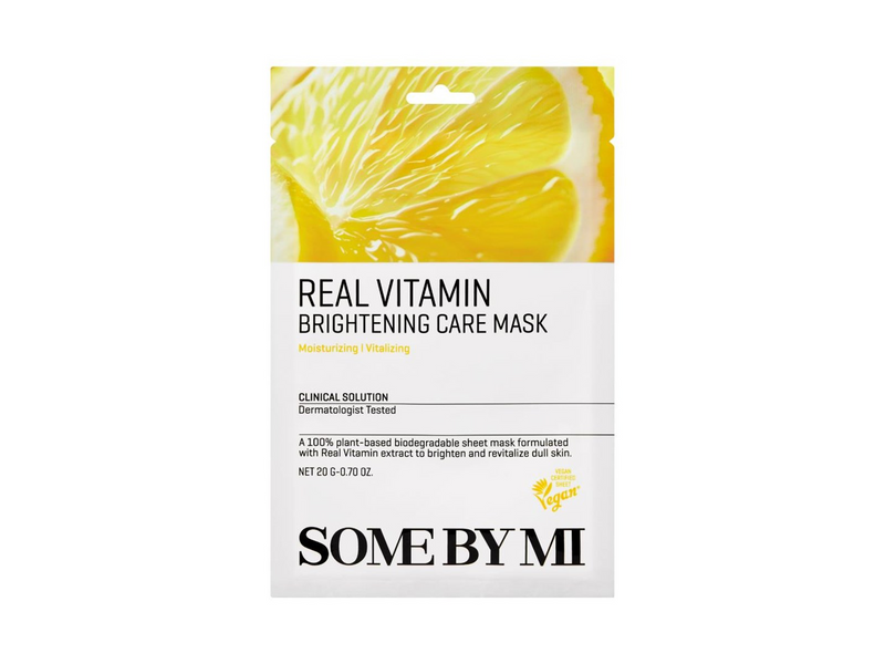SOME BY MI - Real Vitamin Brightening Care Mask 1pcs