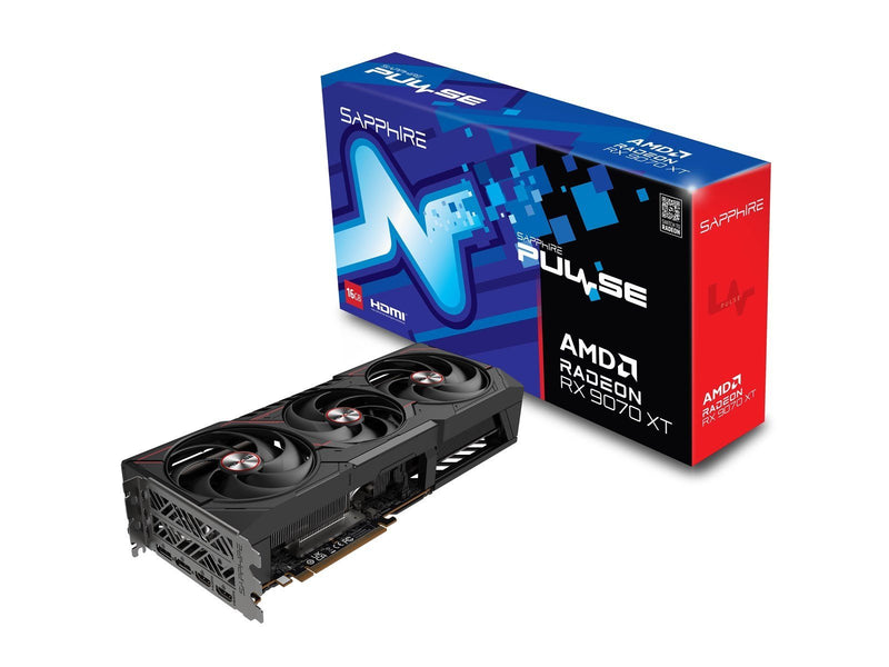 Sapphire Radeon RX 9070 XT Pulse - 16GB GDDR6 RAM - Grafikkarte