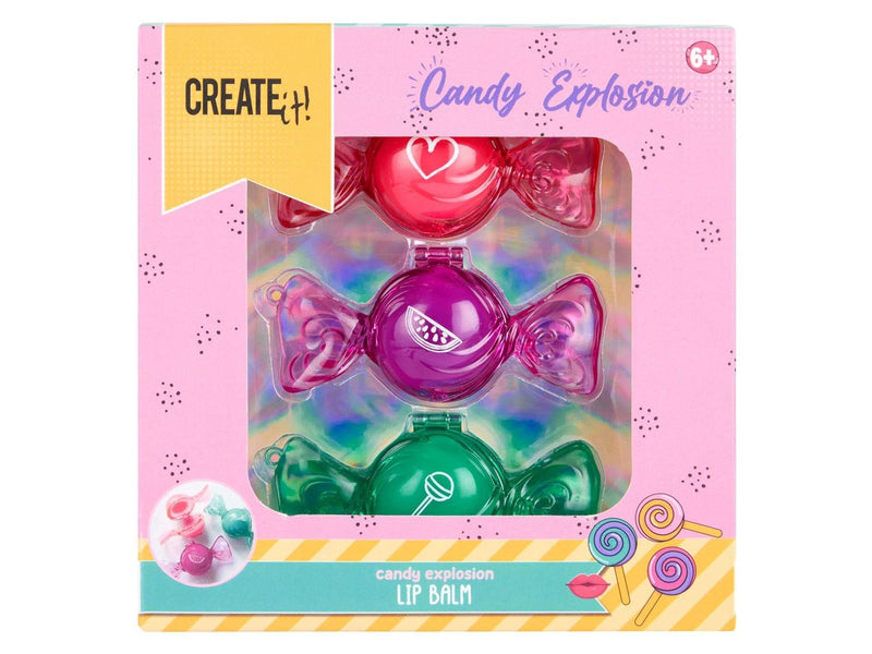 CREATE IT! - Candy Lip Balm Cool Box 3 pcs.