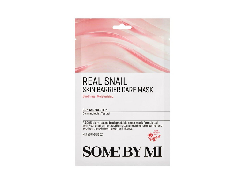 SOME BY MI Real Snail Skin Barrier Care Mask 1pcs