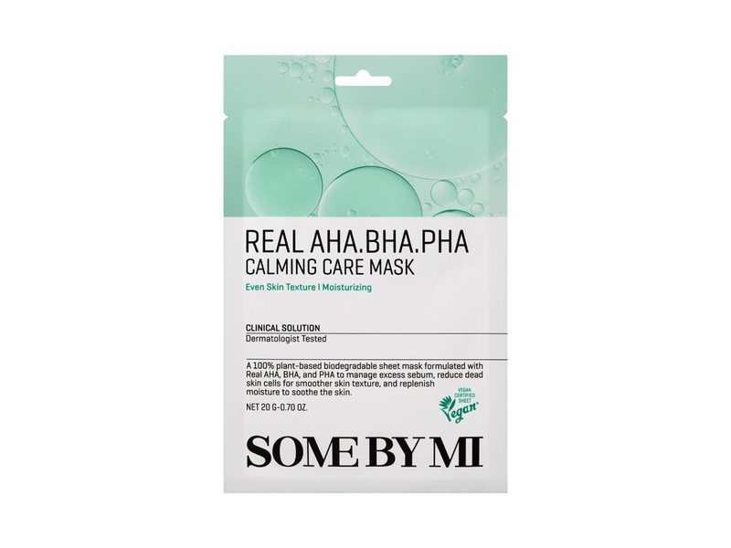 SOME BY MI - Real AHA BHA PHA Calming Care Mask 1 pcs