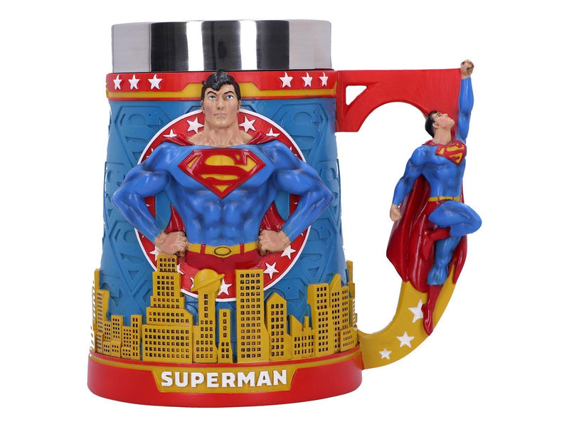 Nemesis Now - Superman Man of Steel Tankard 15.5cm - Becher
