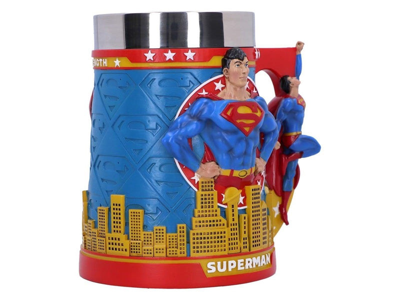 Nemesis Now - Superman Man of Steel Tankard 15.5cm - Becher
