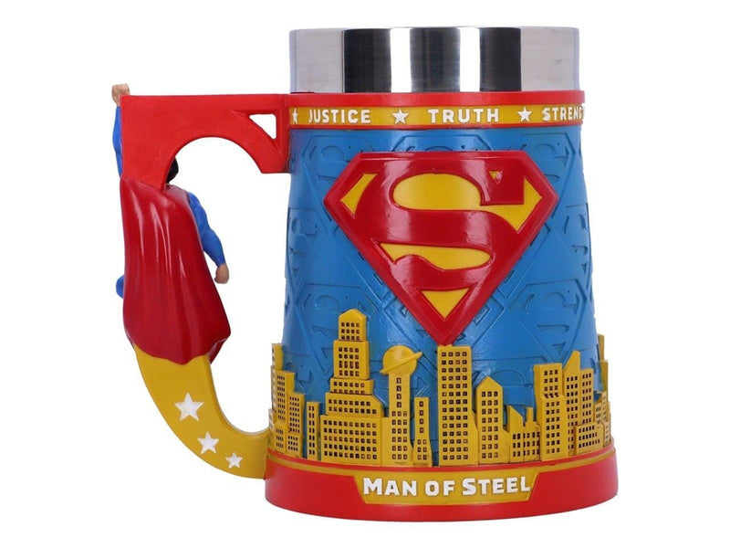 Nemesis Now - Superman Man of Steel Tankard 15.5cm - Becher