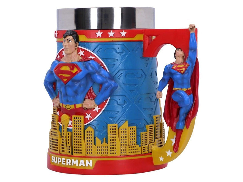 Nemesis Now - Superman Man of Steel Tankard 15.5cm - Becher