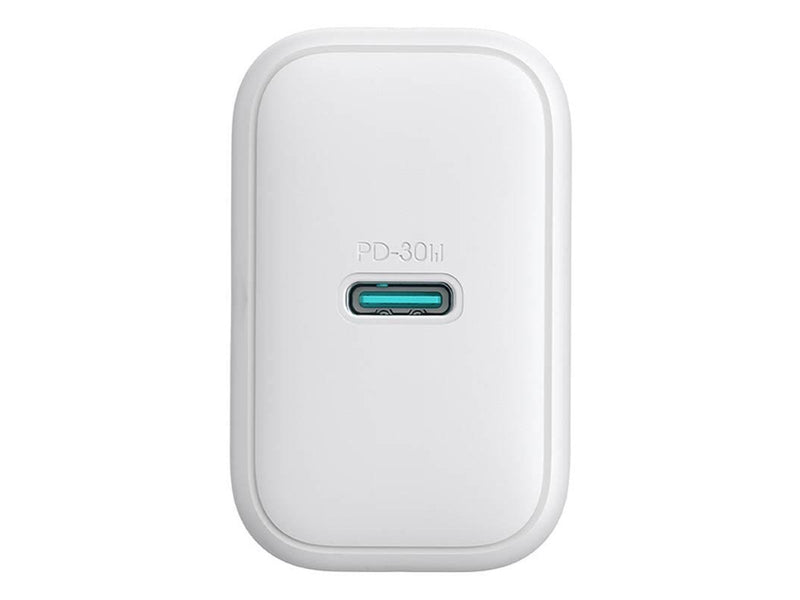 Joyroom power charger JR-TCF24 with C-C cable 30W 1m (white)