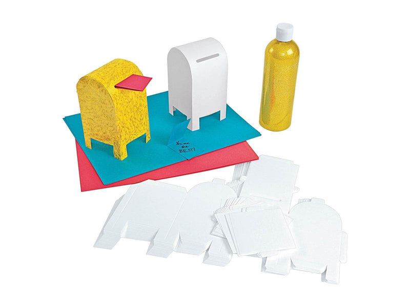 Colorations - Foldable Paper Mailbox Set of 20