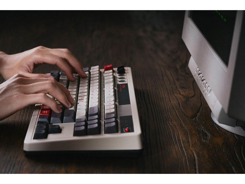 8BitDo Retro Mechanical Keyboard - N Edition ISO (QWERTZ) - Deutsch - Grau
