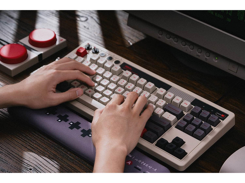 8BitDo Retro Mechanical Keyboard - N Edition ISO (QWERTZ) - Deutsch - Grau
