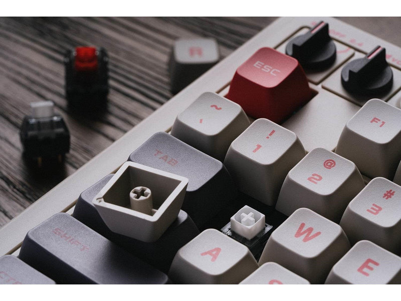 8BitDo Retro Mechanical Keyboard - N Edition ISO (QWERTZ) - Deutsch - Grau