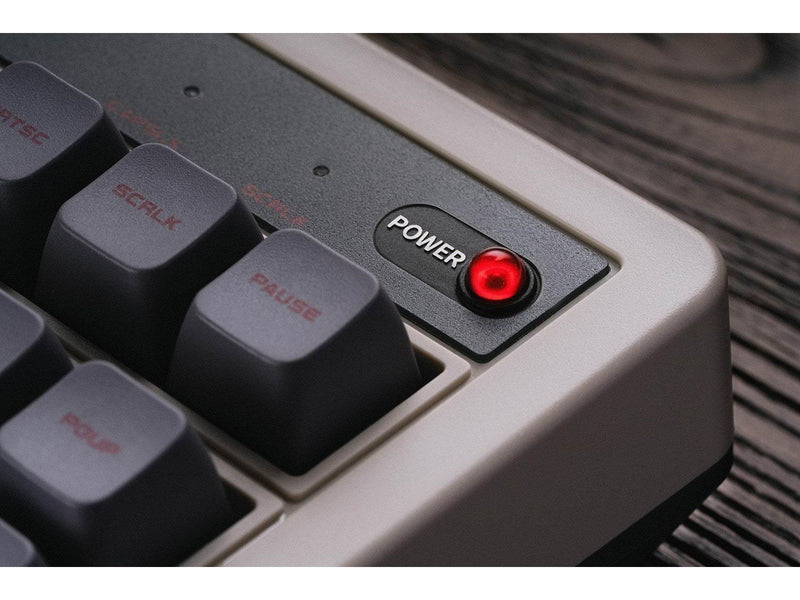8BitDo Retro Mechanical Keyboard - N Edition ISO (QWERTZ) - Deutsch - Grau