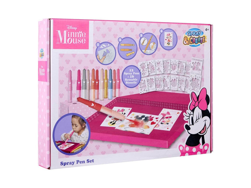 Canenco - Minnie Mouse Blow Pens Deluxe Set