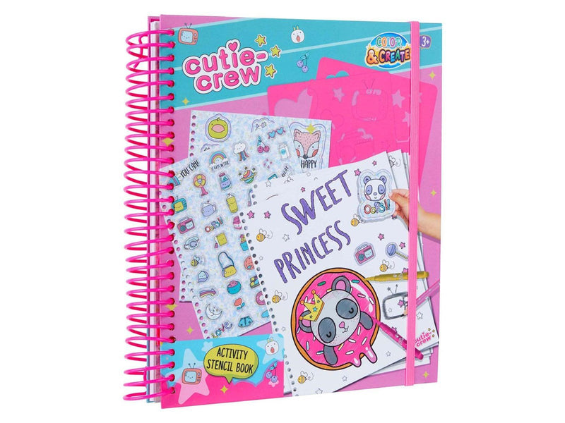 Canenco - Cutie Crew Template Activities Coloring Book